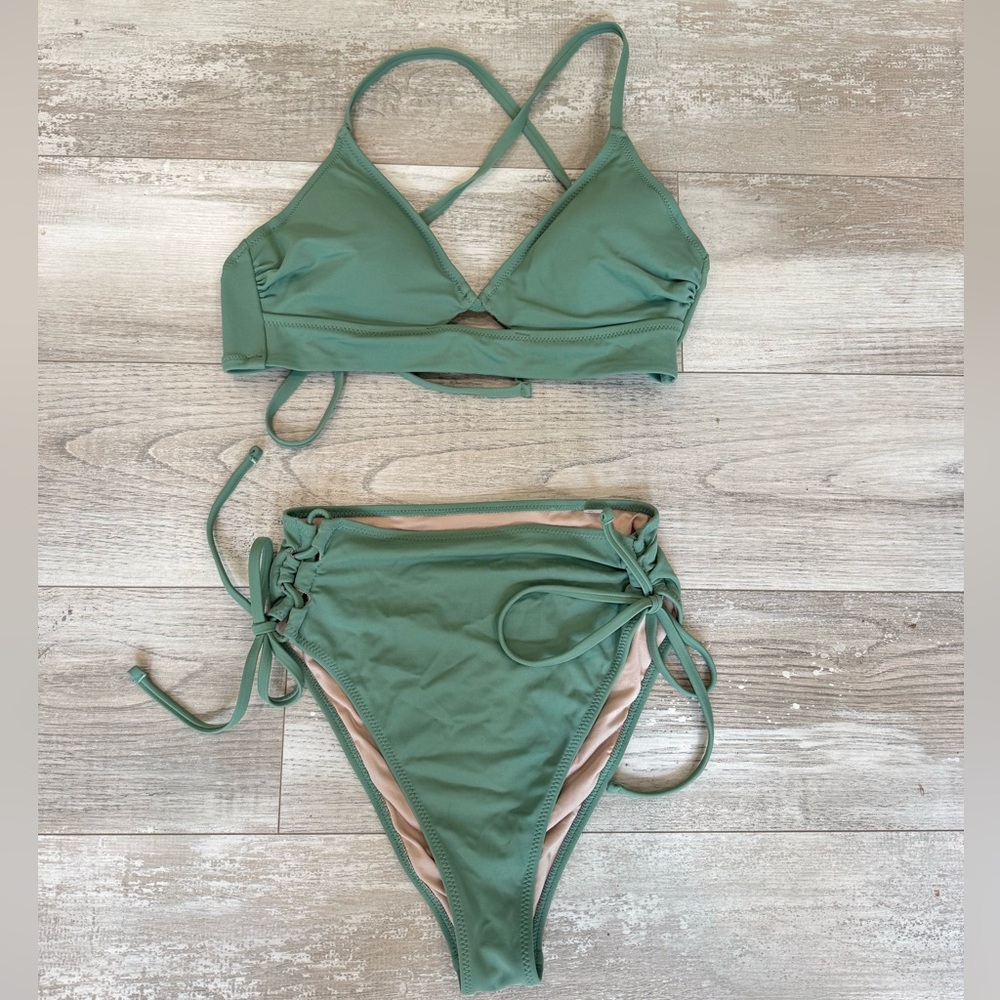 Shade & Shore | Greek 2 piece Bikini- Small Bottom & 34B Top